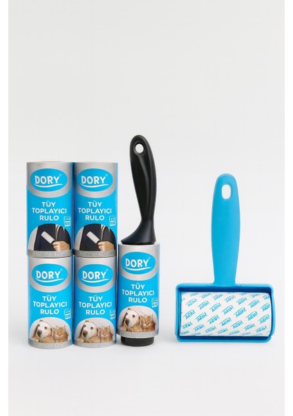 Tüy Toplayıcı Rulo + Roller Tüy Toplayıcı + 4 Yedek Rulo modelleri