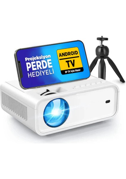 Sunspark 500 W 5g 240" Android Tv 1080P Destekli Projeksiyon Cihazı