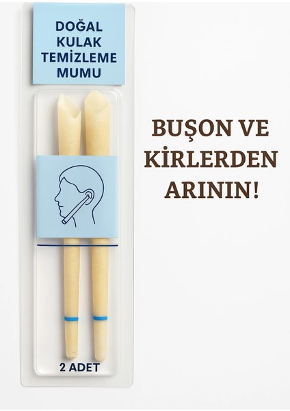 10 Çift - Nanopro Doğal Aromaterapi Kulak Temizleme Mumu – 2’li Set Kulak Mumu indirimleri