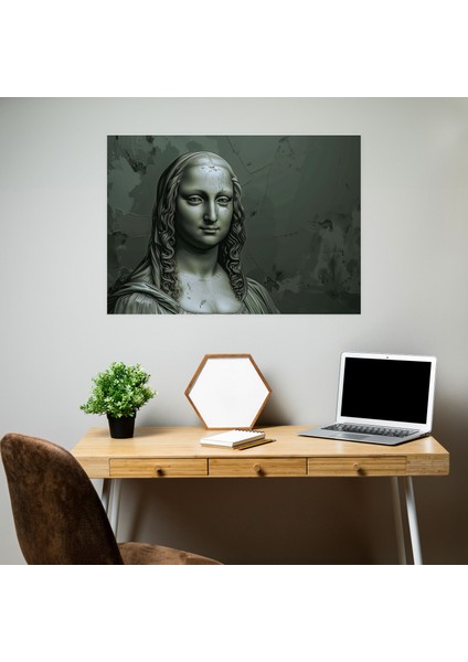Leonardo Da Vinci Mona Lisa Kanvas Tablo - Ev Dekorasyonu Için Leonardo Da Vinci Portresi modelleri