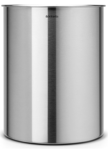 Çöp Kovası, Açık, 15LT - Paslanmaz Çelik