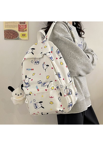 Karikatür baskılı büyük kapasiteli sırt çantası (Yurt Dışından) fırsatları