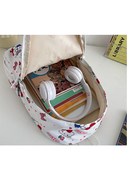 Karikatür baskılı büyük kapasiteli sırt çantası (Yurt Dışından) indirimleri