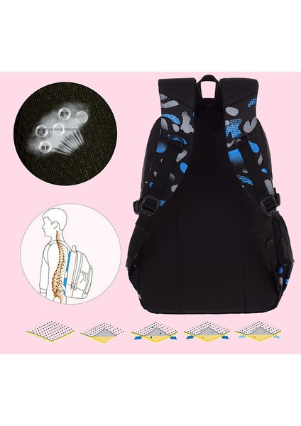 Öğrenci Omuz Su Geçirmez Hafif Okul Çantası (Yurt Dışından) fiyatları