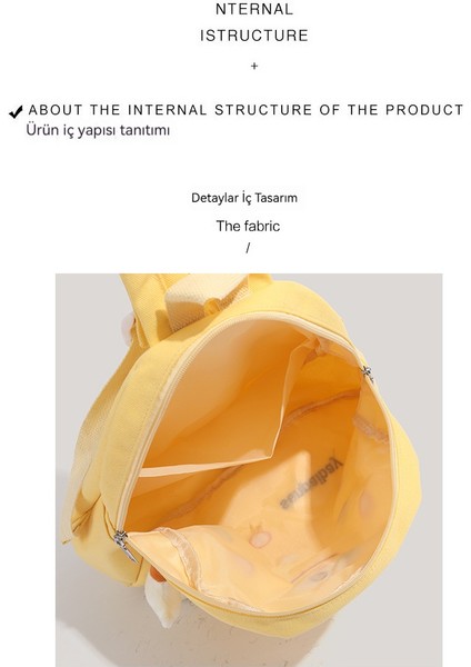 Sevimli Kurabiye Şeklinde Hafif Sırt Çantası (Yurt Dışından) fiyatları