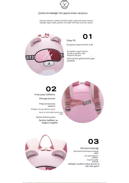 Çocuklar Için Omurga Süper Hafif Karikatür Okul Çantası (Yurt Dışından) modelleri