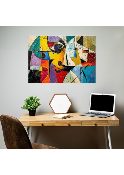 Pablo Picasso Kübizm Soyut Kanvas Tablo - Duvar Sanatı Duvar Dekorasyonu fiyatları