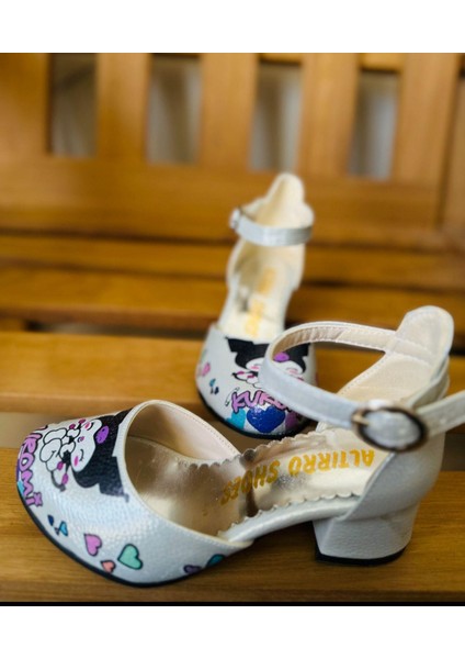 Gala Kuromi Baskılı Topuklu Ayk modelleri