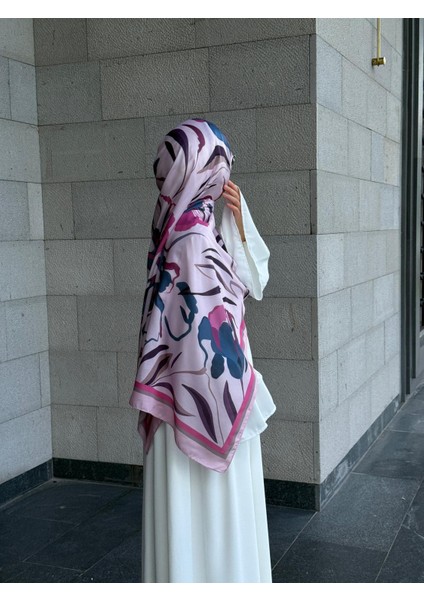 Pamuklu Soft Lotus Desen Şal-Şeker Pembe fiyatları