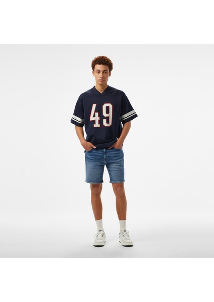 Hoss x Gant 49 Contrast Graphic Unisex Lacivert T-Shirt fırsatları