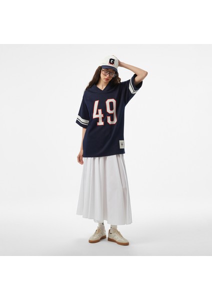 Hoss x Gant 49 Contrast Graphic Unisex Lacivert T-Shirt indirimleri