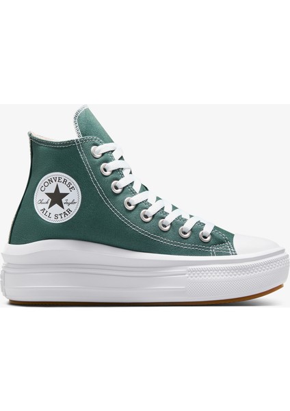 Chuck Taylor All Star Move Platform Unisex Yeşil Platform Sneaker