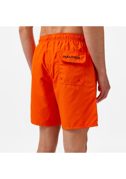 Erkek Turuncu Regular Fit Deniz Şortu indirimleri
