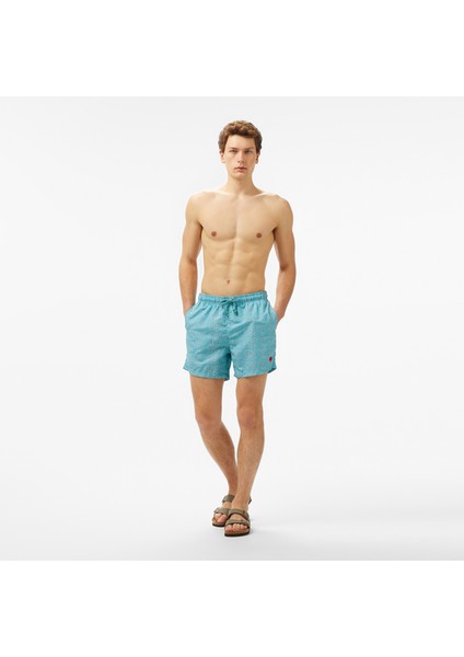 Unıted4 Erkek Mavi Mayo Şort