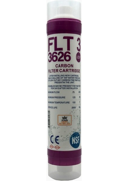 Nsf Onaylı Su Arıtma 5'li Filtre Seti