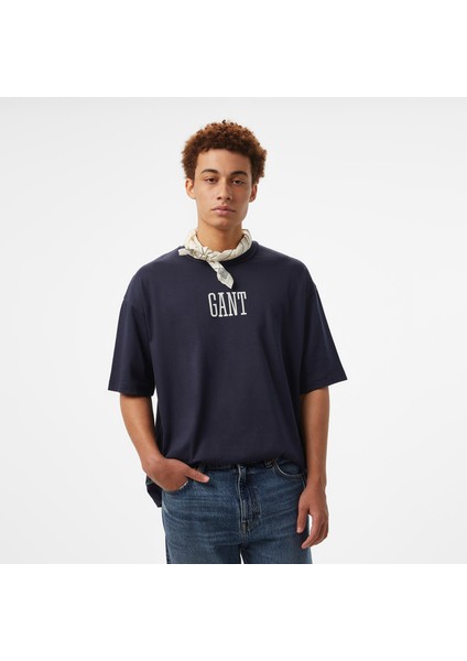 Hoss x Gant New Generation Unisex Lacivert T-Shirt fiyatları