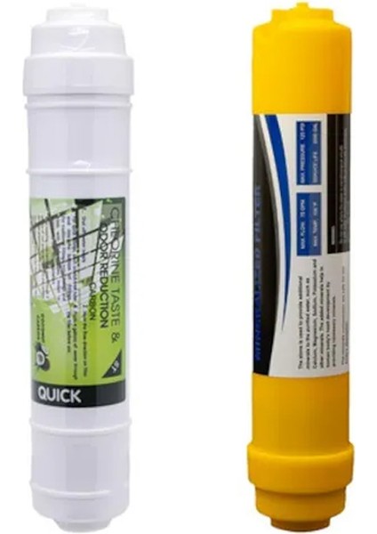 Su Arıtma Cihazı Mineral Filtre ve Tatlandırıcı Filtre Seti