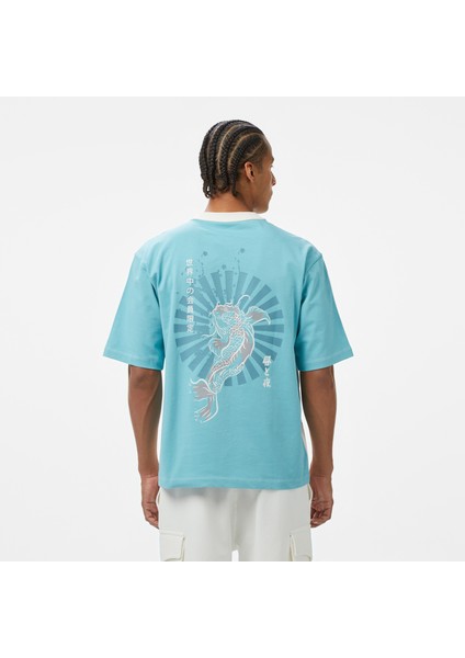 Unıted4 Erkek Mavi/beyaz T-Shirt fiyatları