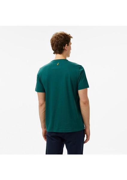 Erkek Yeşil Regular Fit T-Shirt fiyatları