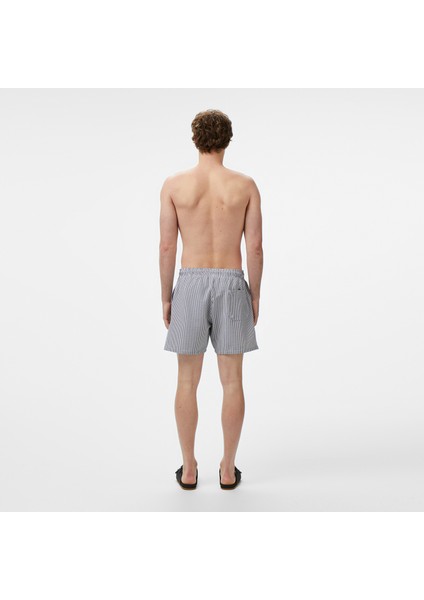 Erkek Lacivert Çizgili Deniz Şortu fiyatları