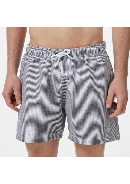 Erkek Lacivert Çizgili Deniz Şortu fırsatları