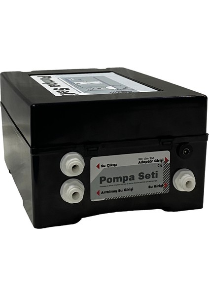 Su Arıtma Kutu Pompa Seti - 75 Gpd, 24V ve Kolay Kurulum modelleri