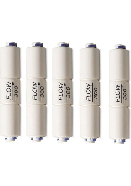 5 Adet Su Arıtma Atık Su Kısıcı - 300 Flow - Quick Bağlantılı