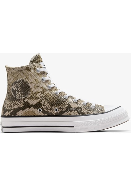 Chuck 70 Unisex Gri Deri Sneaker