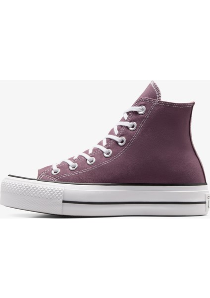 Chuck Taylor All Star Lift Unisex Bordo Platform Sneaker fırsatları