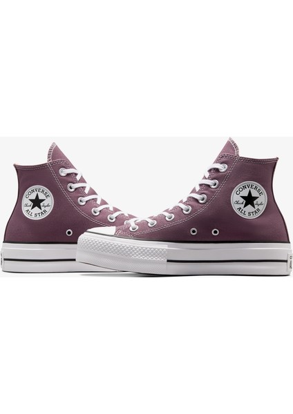 Chuck Taylor All Star Lift Unisex Bordo Platform Sneaker