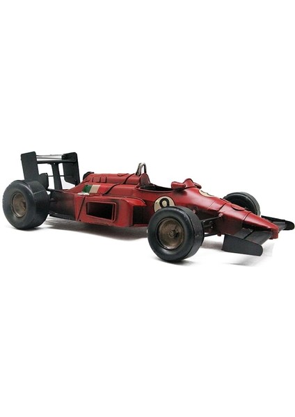 Eskitme Metal Formula F1 Yarış Arabası 33CM