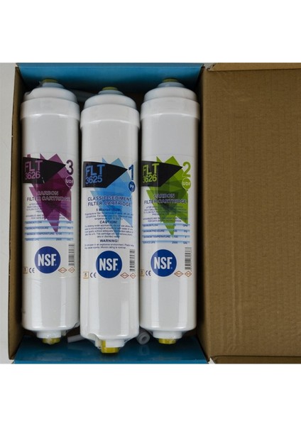Nsf Sertifikalı Su Arıtma Filtre Seti - Orijinal Kutusunda modelleri