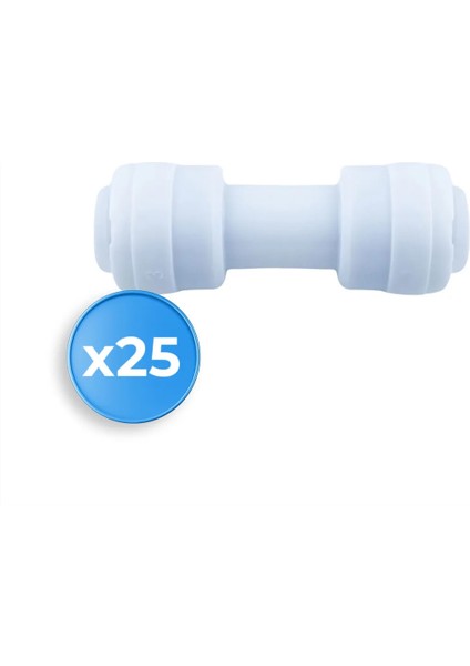25 Adet Su Arıtma Cihazı Düz Uzatma Fitting - Hızlı Bağlantı Konnektörü fiyatları