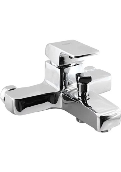Dalyan Kare Banyo Bataryası | Şık Krom Duş Musluğu - Tek Kollu, Su Tasarruflu DL-313 indirimleri