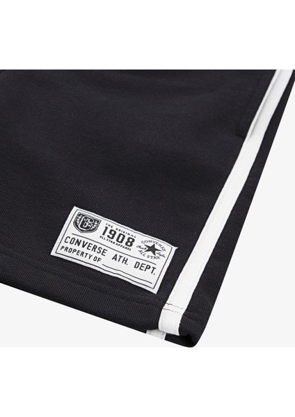 Retro Side Stripe Çocuk Siyah Şort fırsatları