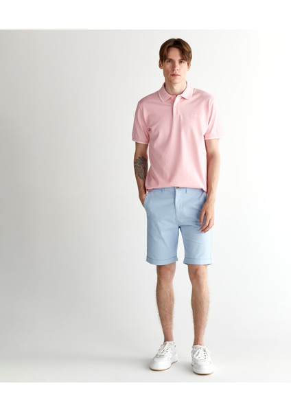 Erkek Pembe Regular Fit Polo modelleri
