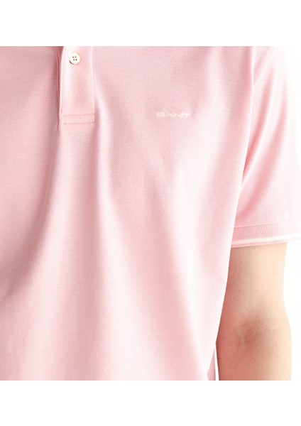 Erkek Pembe Regular Fit Polo indirimleri