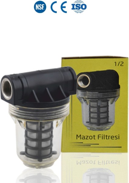 Yıkanabilir Paslanmaz Mazot Süzme Filtresi