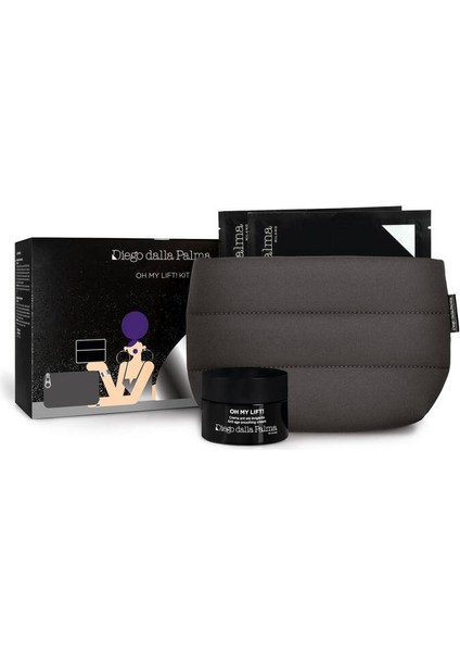Dalla Palma Sc Oh My Lift! Anti Age Krem 50 ml + Lifting Effect Maske 2x 25 ml + Çanta