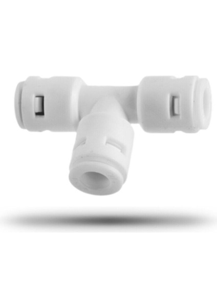 Su Arıtma Cihazı 3 Taraf Quick Bağlantılı T Dirsek