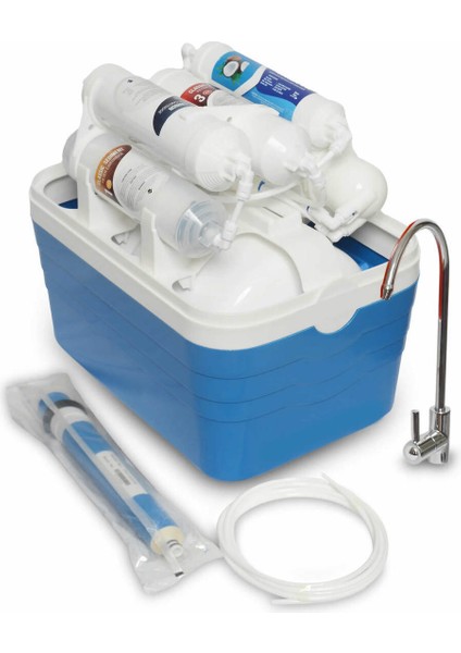 5 Aşamalı Premium Su Arıtma Cihazı - Nsf Onaylı 8 Lt Çelik Depolu fırsatları