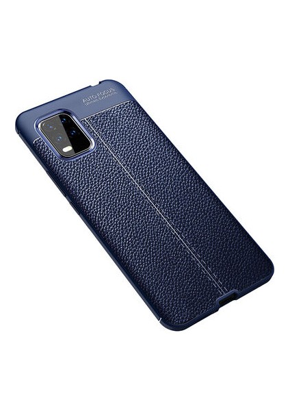 Xiaomi Mi 10 Lite Kılıf Deri Silikon Yüzeyli Yüksek Kaliteli Silikondan Üretilmiş Premium Silikon Kapak Ryc/niss