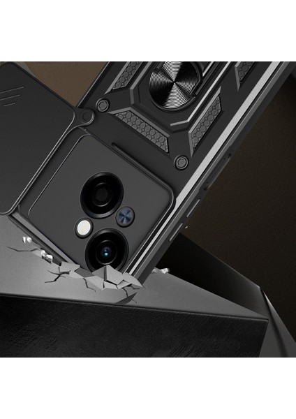 Oppo Reno 11F 5g Kılıf Tam Koruma Sağlayan Çift Katmanlı Sert Tank Kapak Ryc/sürgülü modelleri