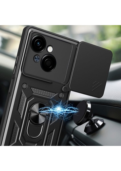 Oppo Reno 11F 5g Kılıf Tam Koruma Sağlayan Çift Katmanlı Sert Tank Kapak Ryc/sürgülü fırsatları