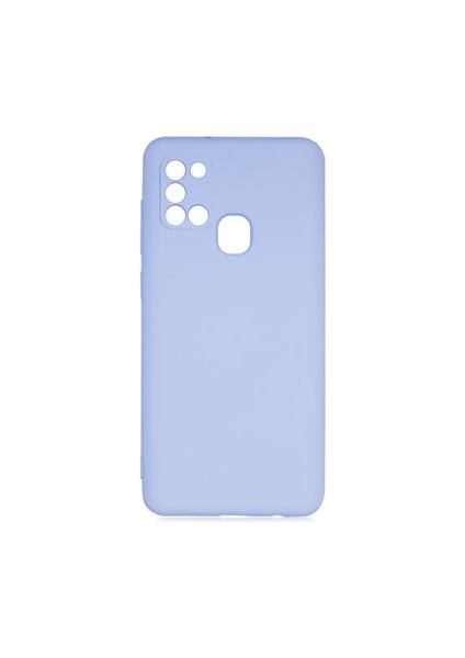 Samsung Galaxy A21S Kılıf Içi Telefonu Çizmeyen Kadife Kaplı Dışı Soft Yapılı Esnek Lansman Kapak Ryc/mara