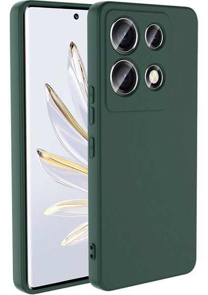 Infinix Note 30 Vıp Kılıf Içi Telefonu Çizmeyen Kadife Kaplı Dışı Soft Yapılı Esnek Lansman Kapak Ryc/mara