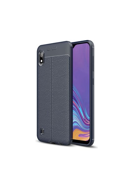 Samsung Galaxy A10 Kılıf Deri Silikon Yüzeyli Yüksek Kaliteli Silikondan Üretilmiş Premium Silikon Kapak Ryc/niss