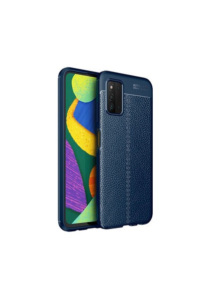 Samsung Galaxy A03S Kılıf Deri Silikon Yüzeyli Yüksek Kaliteli Silikondan Üretilmiş Premium Silikon Kapak Ryc/niss