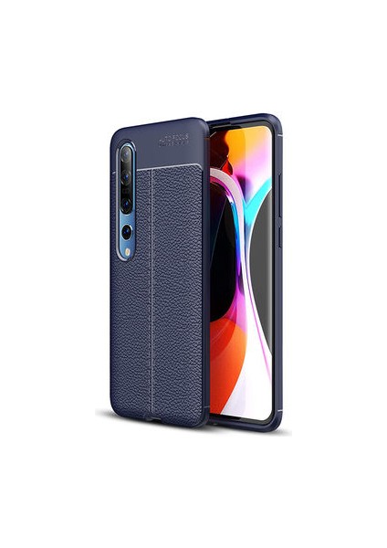 Xiaomi Mi 10 Kılıf Deri Silikon Yüzeyli Yüksek Kaliteli Silikondan Üretilmiş Premium Silikon Kapak Ryc/niss