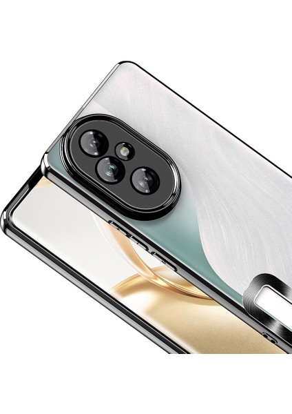 Redmi Note 9s Kılıf Kenarları Lazer Renkli ve Logo Detaylı Şık Esnek Premium Silikon Kapak Ryc/omega indirimleri